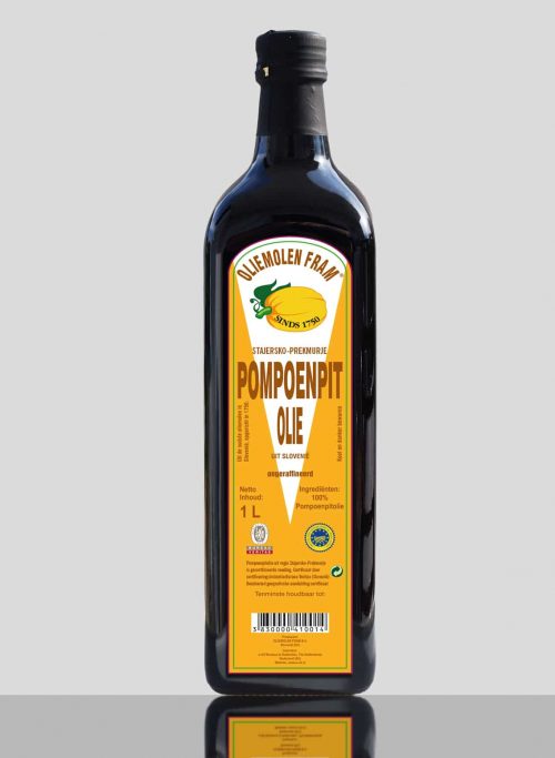 Pumpkin seed oil from e-OIL - 1Ltr bottle